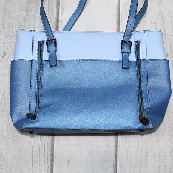 Damsel in Defense Women’s Heidi Way Two Tone Blue Concealed Carry Handbag - Picture 6 of 10